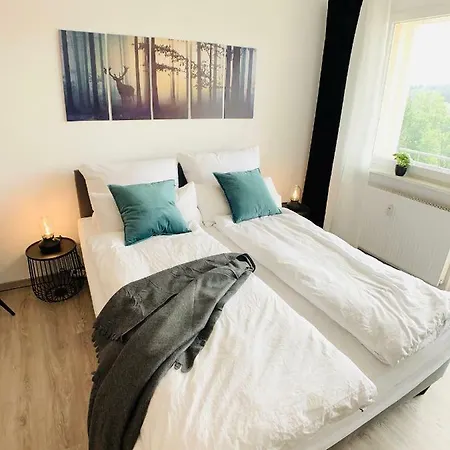 Апартаменты Komfortables In Mit Netflix Бад-Эльстер